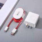 OnePlus SUPERVOOC 80W/100W Power Adapter with USB-A to USB-C Fast Cable