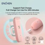 Enchen YoYo Hair Clipper for Baby Kids Ultra Quiet Rechargeable Ceramic Blade Electric Hair Trimmer - Image 8