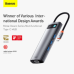Baseus Metal Gleam Series 9 in 1 Type-C Multifunctional Hub - Image 8