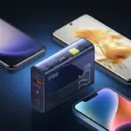 Baseus Semi Transparent 10000mah 22.5w Digital Display Power Bank PPTSZ10 - Image 4