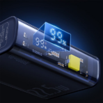 Baseus Semi Transparent 22.5W 20000mAh Digital Display Power Bank PPTSZ20 - Image 3