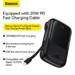 Baseus Qpow Pro Lightning Edition 20000mAh 22.5W Digital Display - Image 3