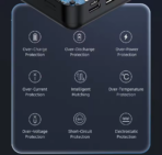 Awei P6K 20000mAh Mini Portable Dual USB Polymer Power Bank - Image 4