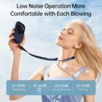 JISULIFE FA49 Rechargeable Powerful Handheld Fan - Image 5