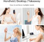 JISULIFE FA49 Rechargeable Powerful Handheld Fan - Image 7