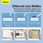 Baseus Stylus Tips Capacitive Smooth Writing 2PCs (SXBC010002) - Image 4