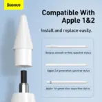 Baseus Stylus Tips Capacitive Smooth Writing 2PCs (SXBC010002) - Image 3