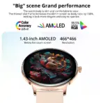 COLMI V89 1.43" AMOLED Smart Watch - Image 8