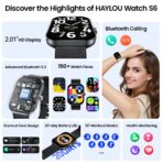 HAYLOU Watch S6 BT calling Smart Watch - (12 Months Dealer Warranty) - Image 4