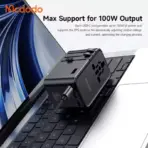 Mcdodo 100W GaN Universal Travel Adapter with 100w C to C Cable - Image 2