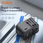 Mcdodo 100W GaN Universal Travel Adapter with 100w C to C Cable - Image 4