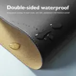 Xiaomi MIIIW PU Leather Waterproof Desktop Mouse Pad - Image 2