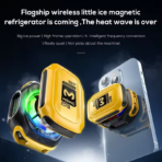 MEMO CX12 Magnetic Cooler Fan - 10W POWER FREEZED INSTANTLY - Image 9