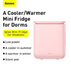 Baseus Igloo Mini Fridge for Students (6L Cooler and Warmer) - Image 4