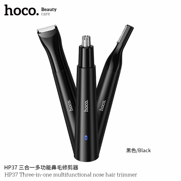 Hoco HP37 Three-in-One Multifunctional Nose Hair Trimmer
