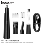 Hoco HP37 Three-in-One Multifunctional Nose Hair Trimmer - Image 6