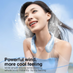 RTAKO Ice Ring Neck Hanging Fan (N03) - Image 5