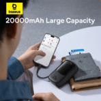 Baseus Qpow Pro+ 20000mAh Fast Charging Power Bank - Image 4