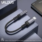 Valdus Type-C to 3.5mm Audio Adapter Dongle For all Phone (CS32) - Image 2