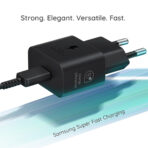 SAMSUNG 25W USB-C Super Fast Charging Wall Charger With USB-C Cable Low Standby - Image 5