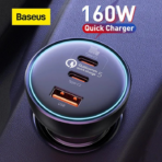 Baseus USB-C Car Charger 160W - Image 3