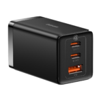 Baseus GaN5 Pro Fast Charger 2C+U 65W CN Wall Charger (CCGAN65C5) With Cable - Image 5