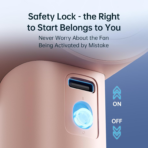 JisuLife Handheld Fan Pro1 - 3600mAh Battery - Image 8