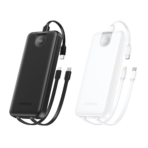 Foneng PX106 10000mAh Power Bank with 3 Built-in Cable