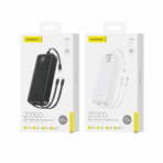 Foneng PX107 20000mAh Power Bank with 3 Built-in Cable Fast