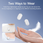 Ulanzi A30 | Tiny Mic, Superior Sound - Image 13