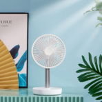Xiaomi JIPIN Desktop Rechargeable Fan, 5 blades, Aromatherapy Compartment (JP-F05) - Image 5