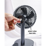 Xiaomi JIPIN Desktop Rechargeable Fan, 5 blades, Aromatherapy Compartment (JP-F05) - Image 3