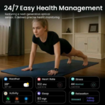 Haylou IRON NEO Smartwatch 1.95" Display 3ATM 30-Day Endurance (12 Months Dealer Warranty) - Image 6