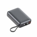 QCY PB20A 20000mAh Powerbank 45W Fast Charging with Built-in USB-C Cable