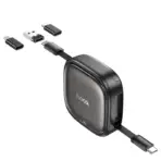 Hoco U140 Retractable Charging Data Cable Set - Image 2