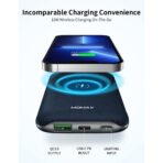 Momax Q.Power MFi Touch Wireless Charging Mobile Power Supply 10000mAh (IP91MFI) - Image 5