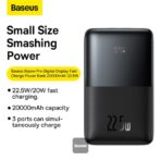 BASEUS Bipow Pro Digital Display Power Bank 20000mAh 22.5W - Image 6