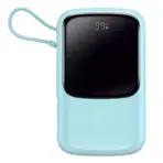 Baseus Qpow 10000mAh 15W Digital Display Powerbank with iP Cable (PPQD050103) - Image 2