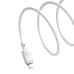 Baseus Silky Series Fast Charging Cable Type-C to IP 20W 2M - Image 4