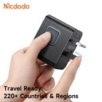Mcdodo 25W GaN Universal Travel Adapter with Type-C to C Cable - Image 3