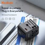 Mcdodo 25W GaN Universal Travel Adapter with Type-C to C Cable - Image 2