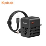 Mcdodo 25W GaN Universal Travel Adapter with Type-C to C Cable