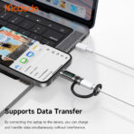 Mcdodo OT-262 PD 240W Type-C to Type-C Power Display Charging Adapter - Image 3