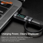 Mcdodo OT-262 PD 240W Type-C to Type-C Power Display Charging Adapter - Image 4