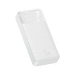 Baseus Bipow 20000mAh Digital Display Power Bank White 15W Fast Charge