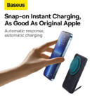 Baseus Magnetic Bracket Wireless 20W Fast Charge 10000mAh Power Bank - Image 10