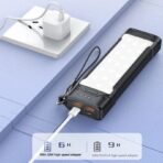 Awei P175K Portable Outdoor Power Bank 20000mAh With 25 lighting Lamps PD 22.5W - Image 4