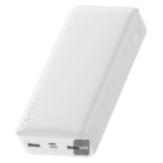 Baseus Bipow 20000mAh Digital Display Power Bank White 15W Fast Charge - Image 2