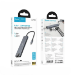 Hoco DUP09 8-in-1 Docking Hub Converter Adapter - Image 4