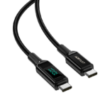 Acefast C6-03 100W Cable USB-C to USB-C with Display - Image 2